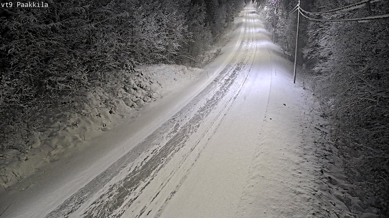 Kelikamerat Kuva Tie 9 Tuusniemi, Paakkila, Tuusniemi, Pohjois-Savo
