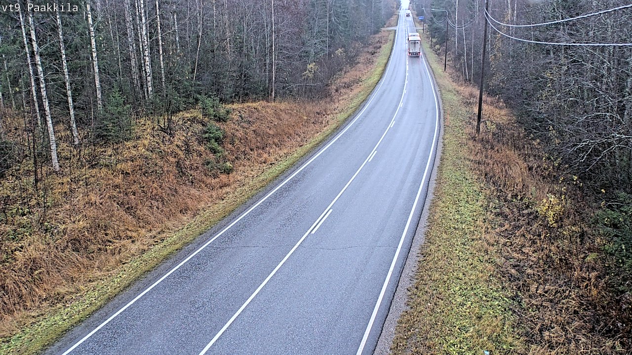 Kelikamerat Kuva Tie 9 Tuusniemi, Paakkila, Tuusniemi, Pohjois-Savo