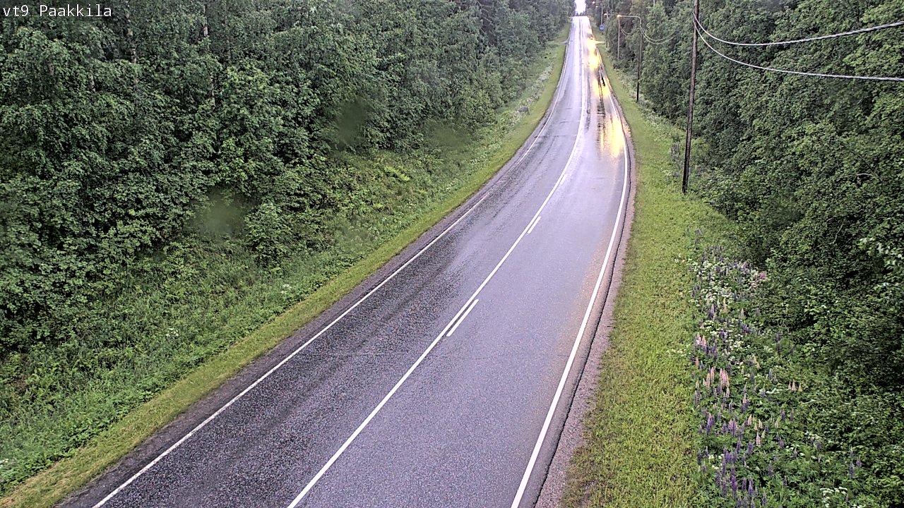 Weather Camera Image Road 9 Tuusniemi, Paakkila, Tuusniemi, Pohjois-Savo
