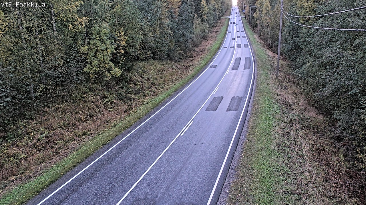 Kelikamerat Kuva Tie 9 Tuusniemi, Paakkila, Tuusniemi, Pohjois-Savo