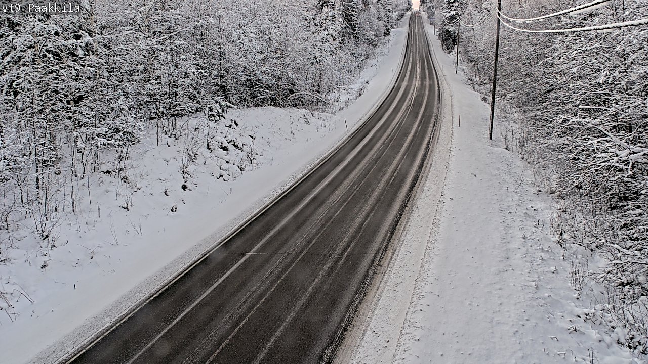 Kelikamerat Kuva Tie 9 Tuusniemi, Paakkila, Tuusniemi, Pohjois-Savo
