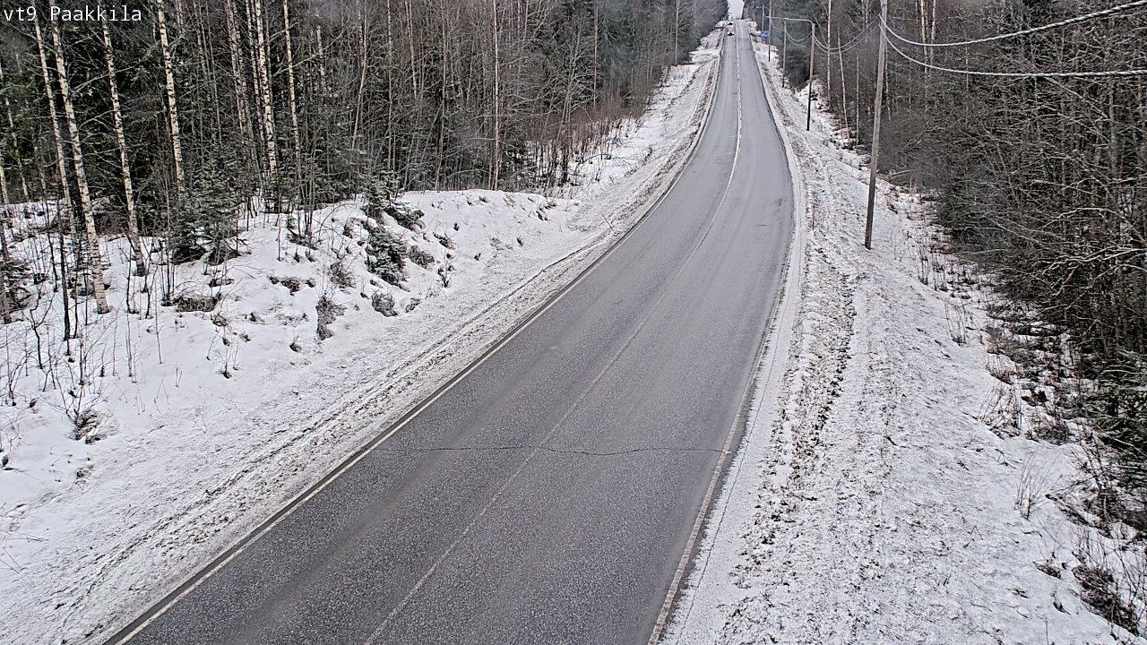 Kelikamerat Kuva Tie 9 Tuusniemi, Paakkila, Tuusniemi, Pohjois-Savo