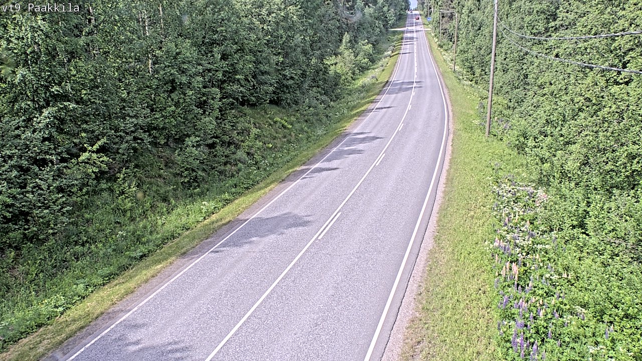 Weather Camera Image Road 9 Tuusniemi, Paakkila, Tuusniemi, Pohjois-Savo