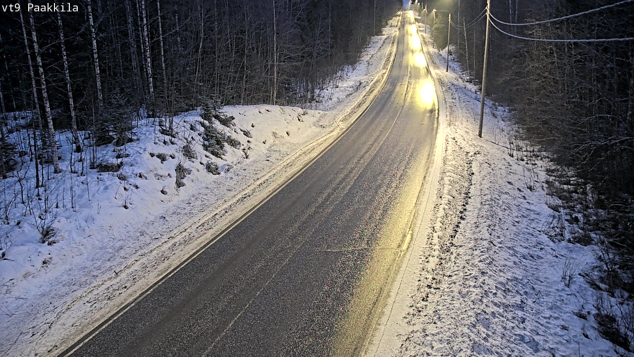 Kelikamerat Kuva Tie 9 Tuusniemi, Paakkila, Tuusniemi, Pohjois-Savo