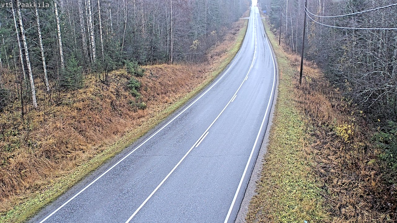 Kelikamerat Kuva Tie 9 Tuusniemi, Paakkila, Tuusniemi, Pohjois-Savo