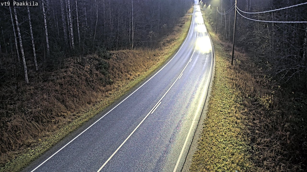 Kelikamerat Kuva Tie 9 Tuusniemi, Paakkila, Tuusniemi, Pohjois-Savo