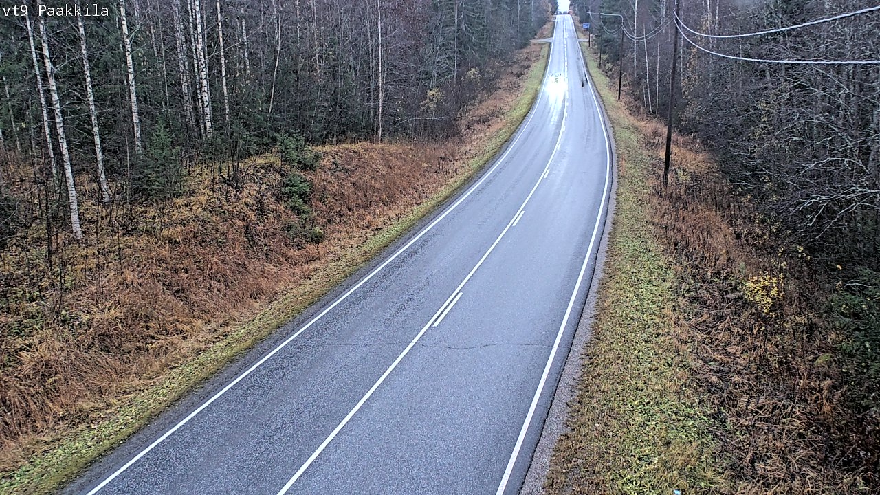 Kelikamerat Kuva Tie 9 Tuusniemi, Paakkila, Tuusniemi, Pohjois-Savo