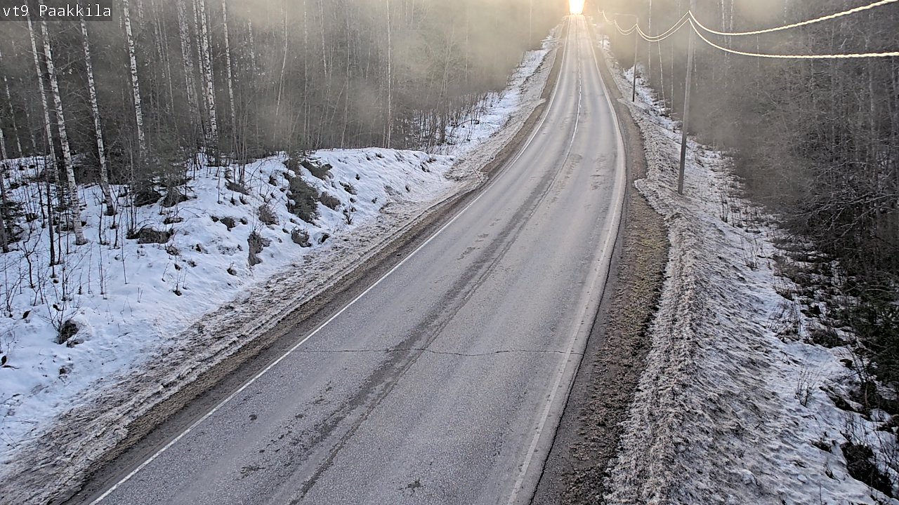 Kelikamerat Kuva Tie 9 Tuusniemi, Paakkila, Tuusniemi, Pohjois-Savo