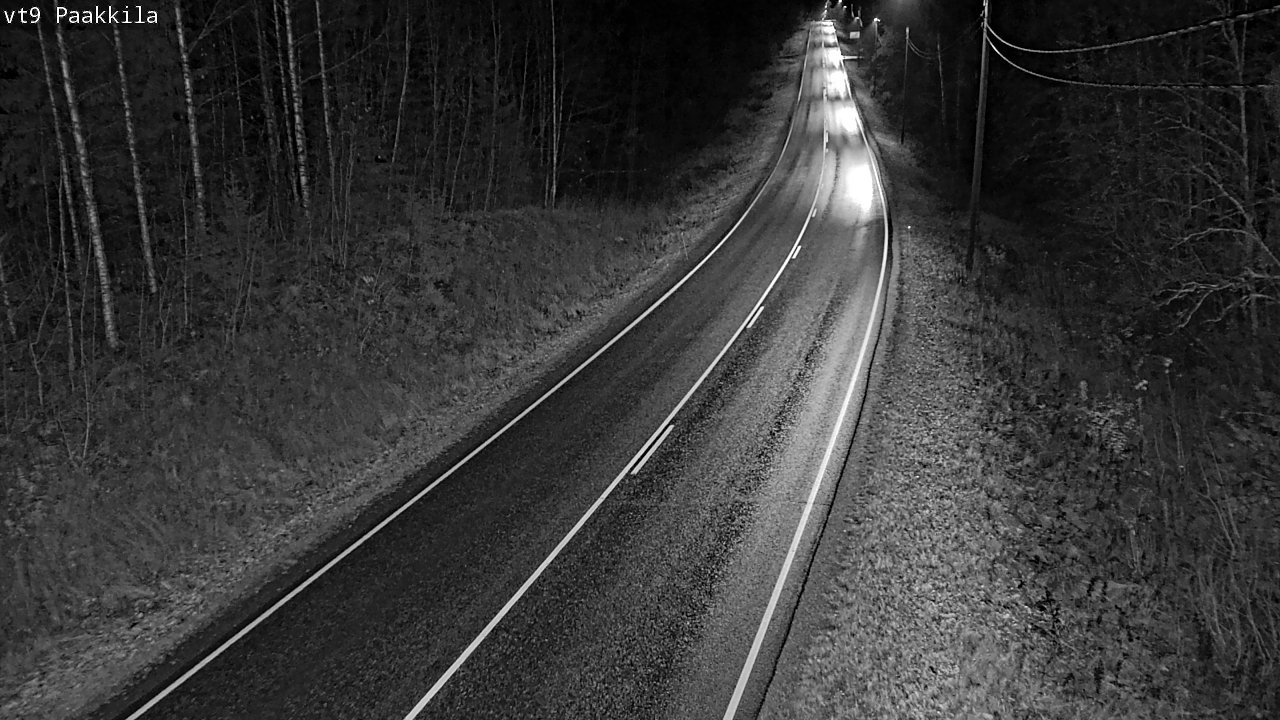 Kelikamerat Kuva Tie 9 Tuusniemi, Paakkila, Tuusniemi, Pohjois-Savo