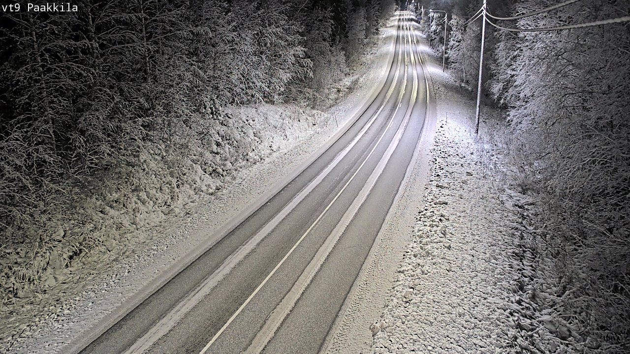 Kelikamerat Kuva Tie 9 Tuusniemi, Paakkila, Tuusniemi, Pohjois-Savo