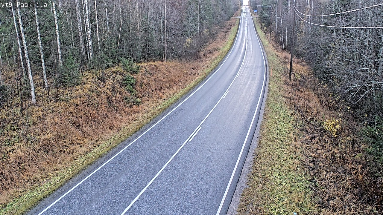 Kelikamerat Kuva Tie 9 Tuusniemi, Paakkila, Tuusniemi, Pohjois-Savo