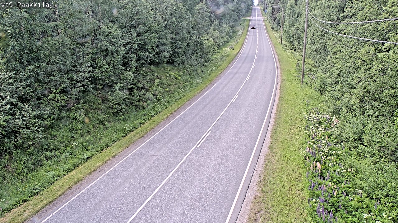 Weather Camera Image Road 9 Tuusniemi, Paakkila, Tuusniemi, Pohjois-Savo