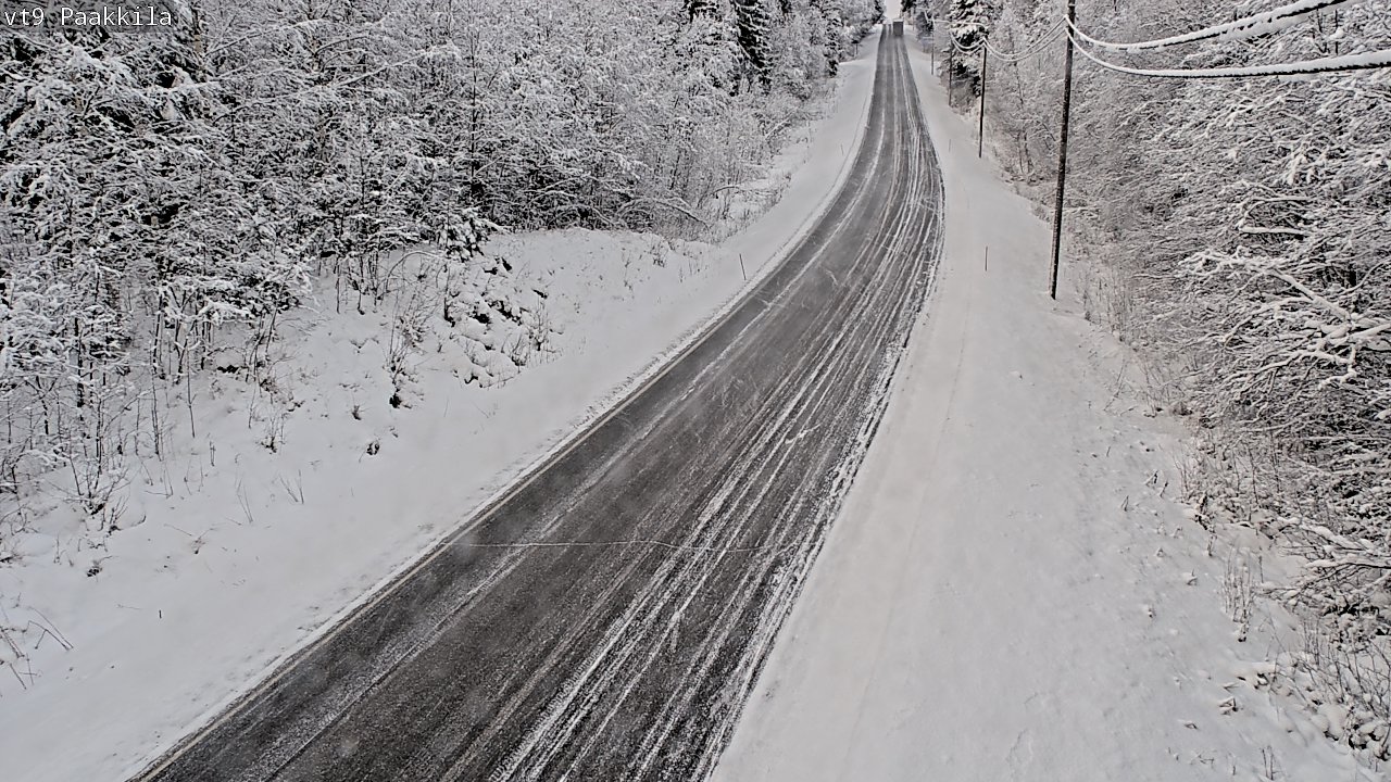 Weather Camera Image Road 9 Tuusniemi, Paakkila, Tuusniemi, Pohjois-Savo