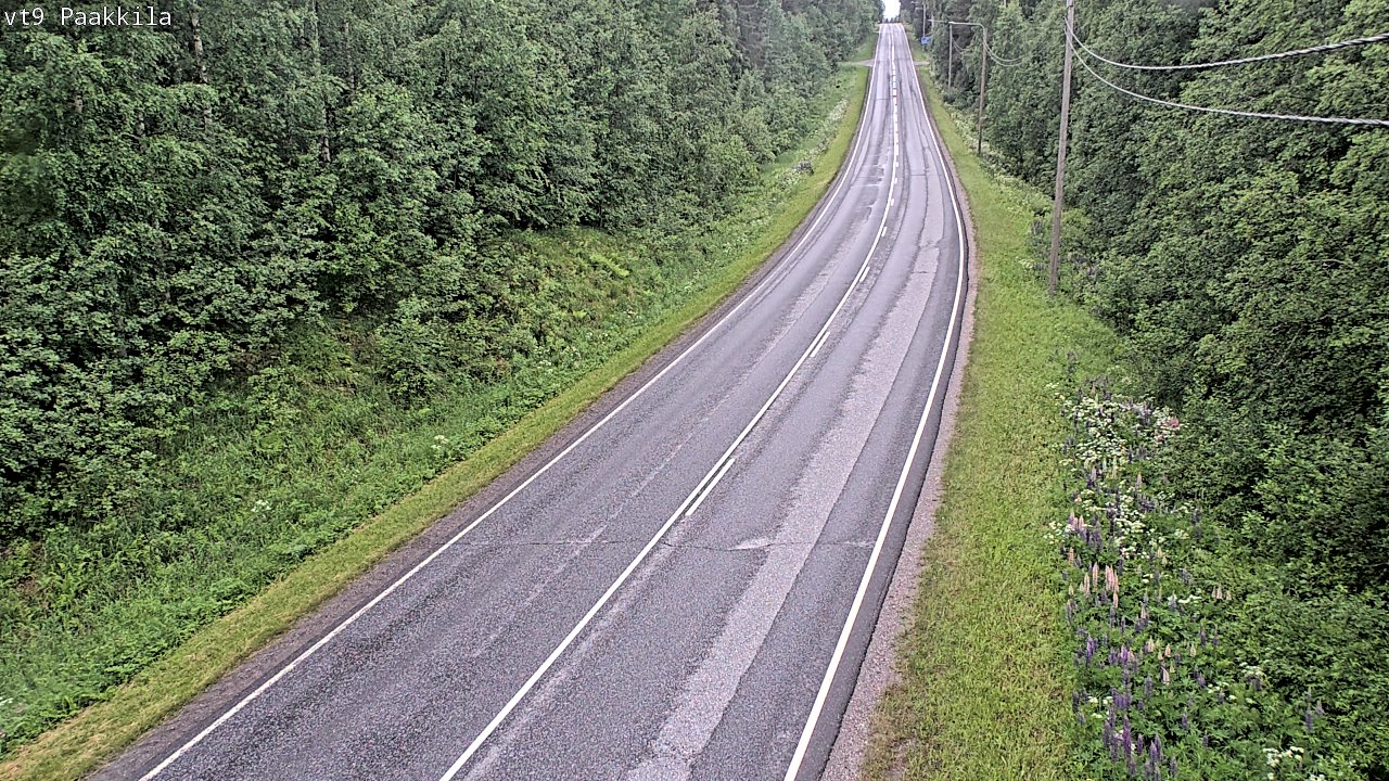 Weather Camera Image Road 9 Tuusniemi, Paakkila, Tuusniemi, Pohjois-Savo