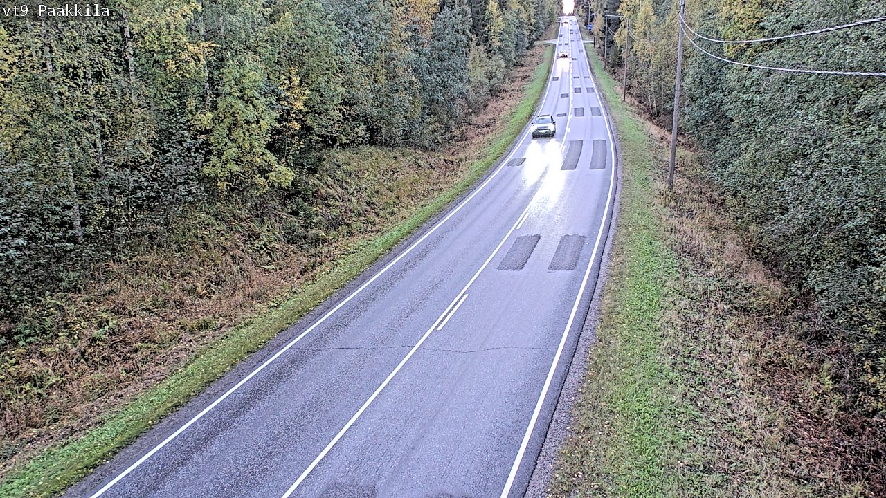 Kelikamerat Kuva Tie 9 Tuusniemi, Paakkila, Tuusniemi, Pohjois-Savo