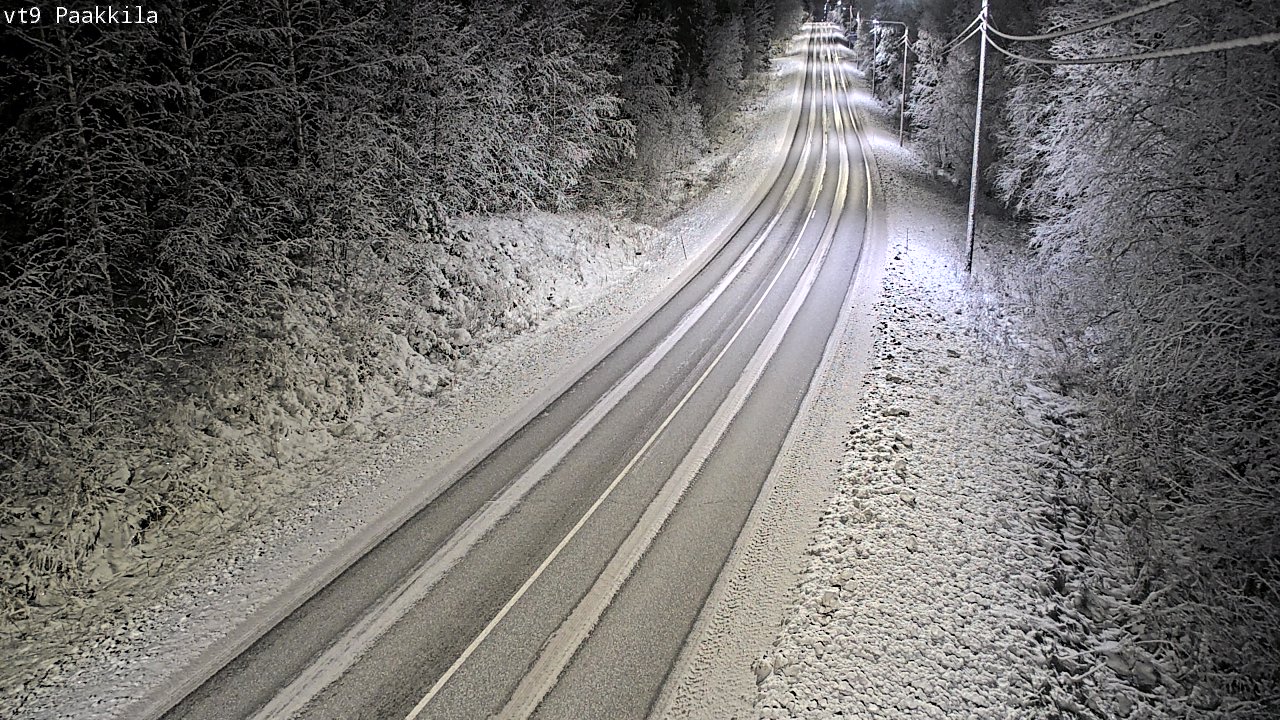Kelikamerat Kuva Tie 9 Tuusniemi, Paakkila, Tuusniemi, Pohjois-Savo