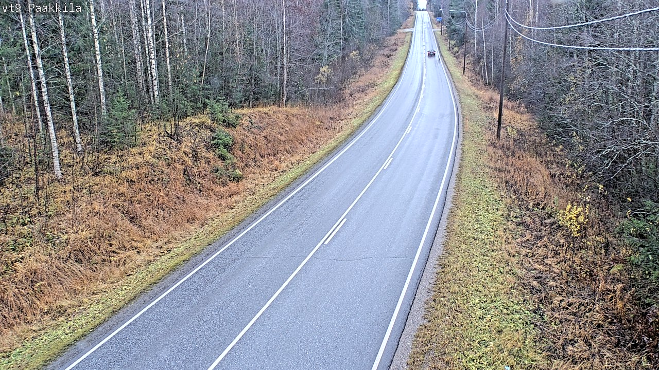 Kelikamerat Kuva Tie 9 Tuusniemi, Paakkila, Tuusniemi, Pohjois-Savo