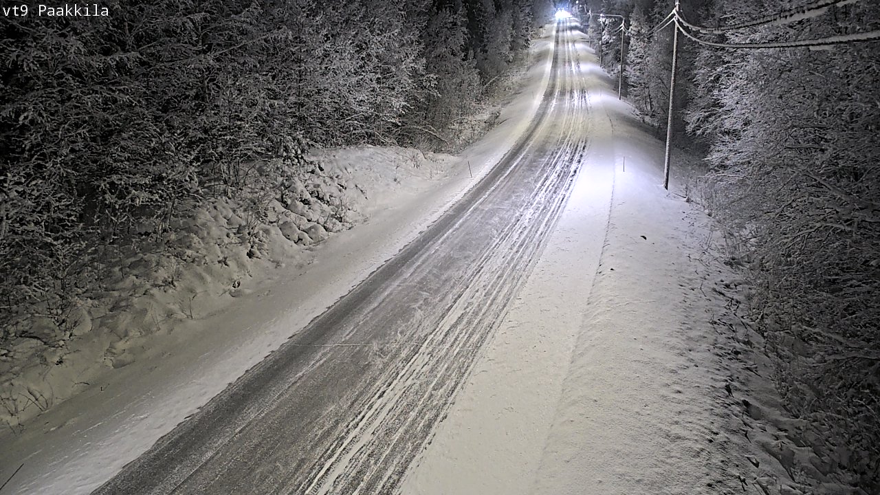 Kelikamerat Kuva Tie 9 Tuusniemi, Paakkila, Tuusniemi, Pohjois-Savo