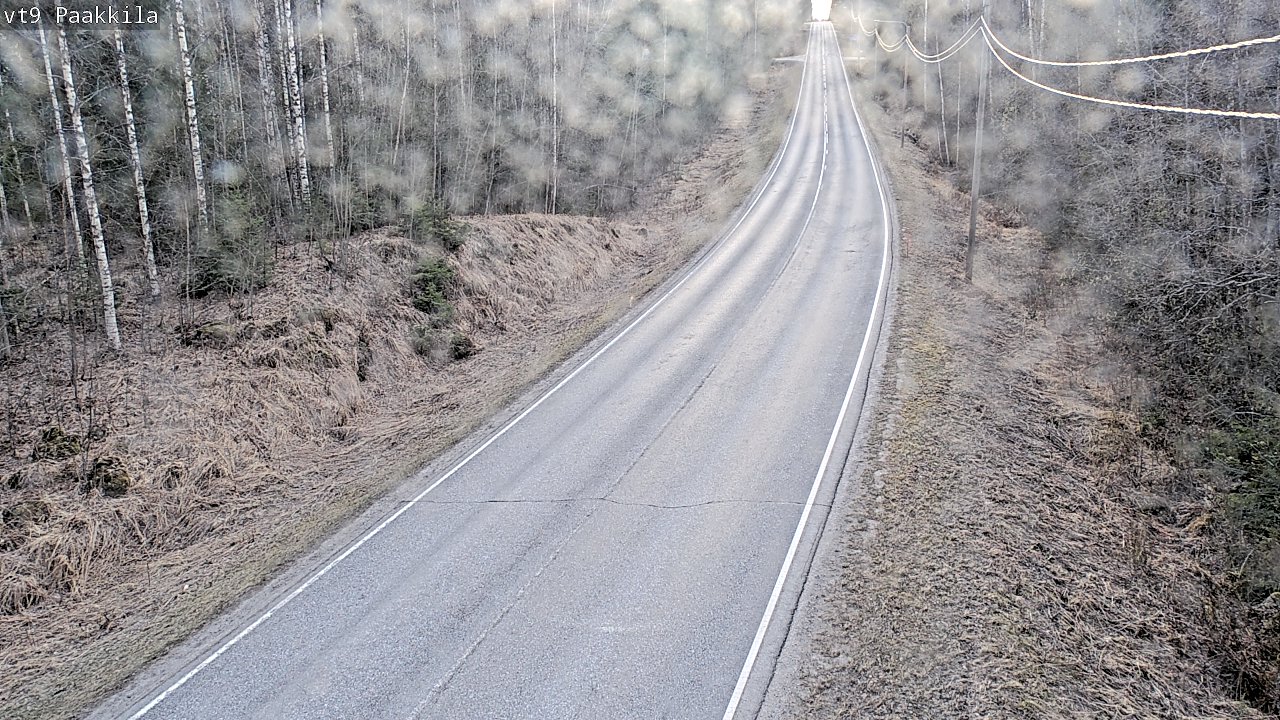 Weather Camera Image Väg 9 Tuusniemi, Paakkila, Tuusniemi, Pohjois-Savo