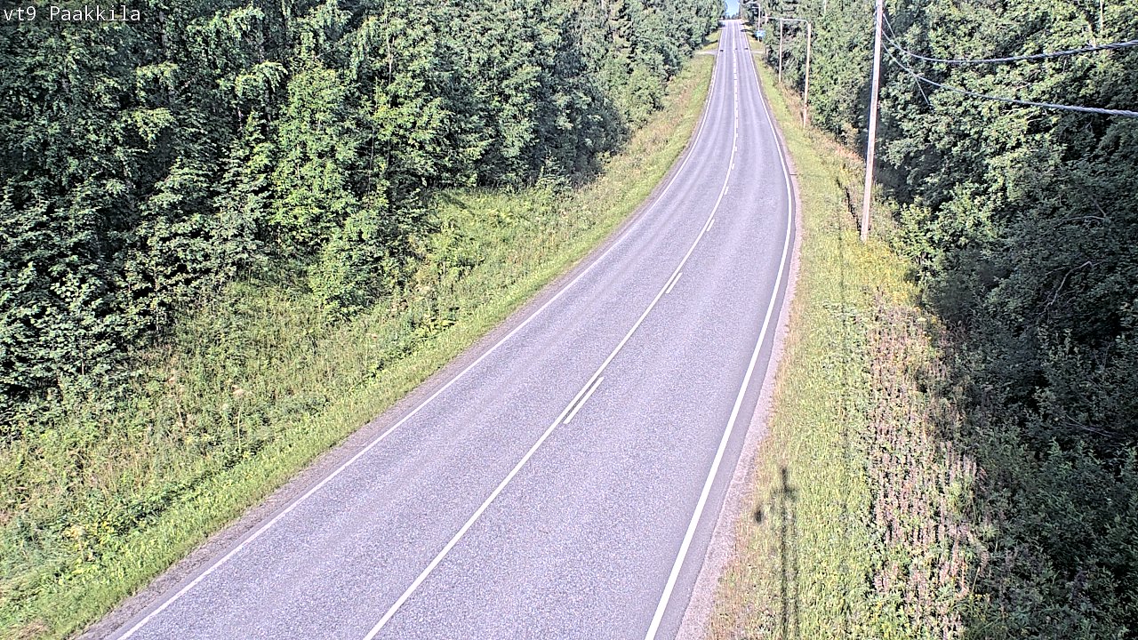 Weather Camera Image Road 9 Tuusniemi, Paakkila, Tuusniemi, Pohjois-Savo