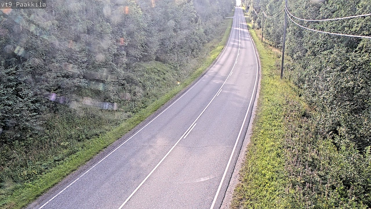 Weather Camera Image Väg 9 Tuusniemi, Paakkila, Tuusniemi, Pohjois-Savo