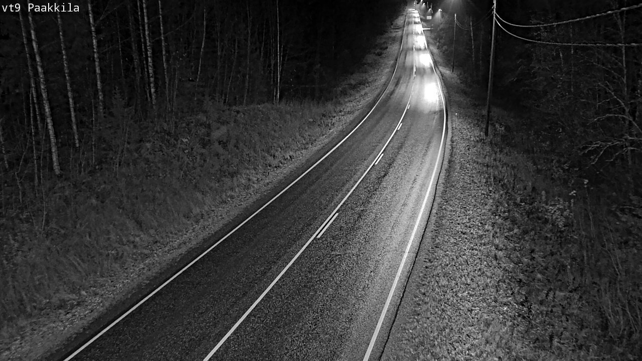 Kelikamerat Kuva Tie 9 Tuusniemi, Paakkila, Tuusniemi, Pohjois-Savo