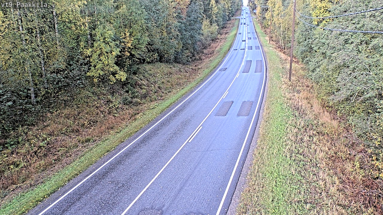 Weather Camera Image Väg 9 Tuusniemi, Paakkila, Tuusniemi, Pohjois-Savo