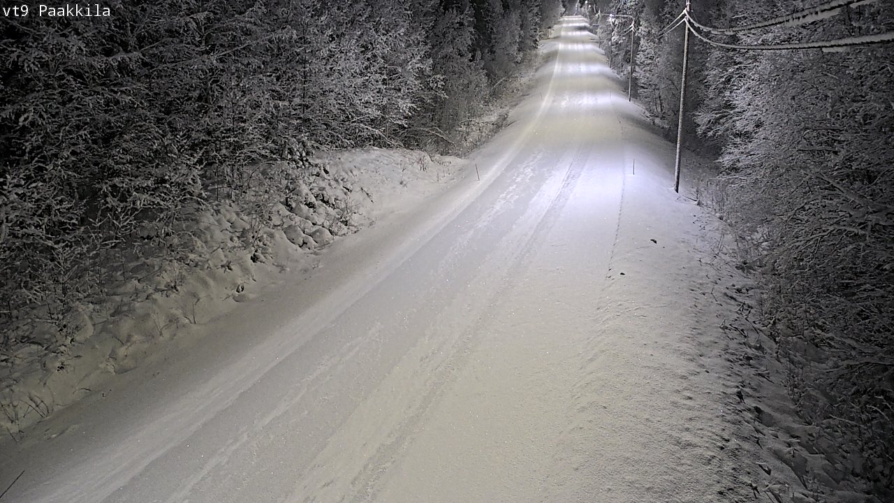 Kelikamerat Kuva Tie 9 Tuusniemi, Paakkila, Tuusniemi, Pohjois-Savo