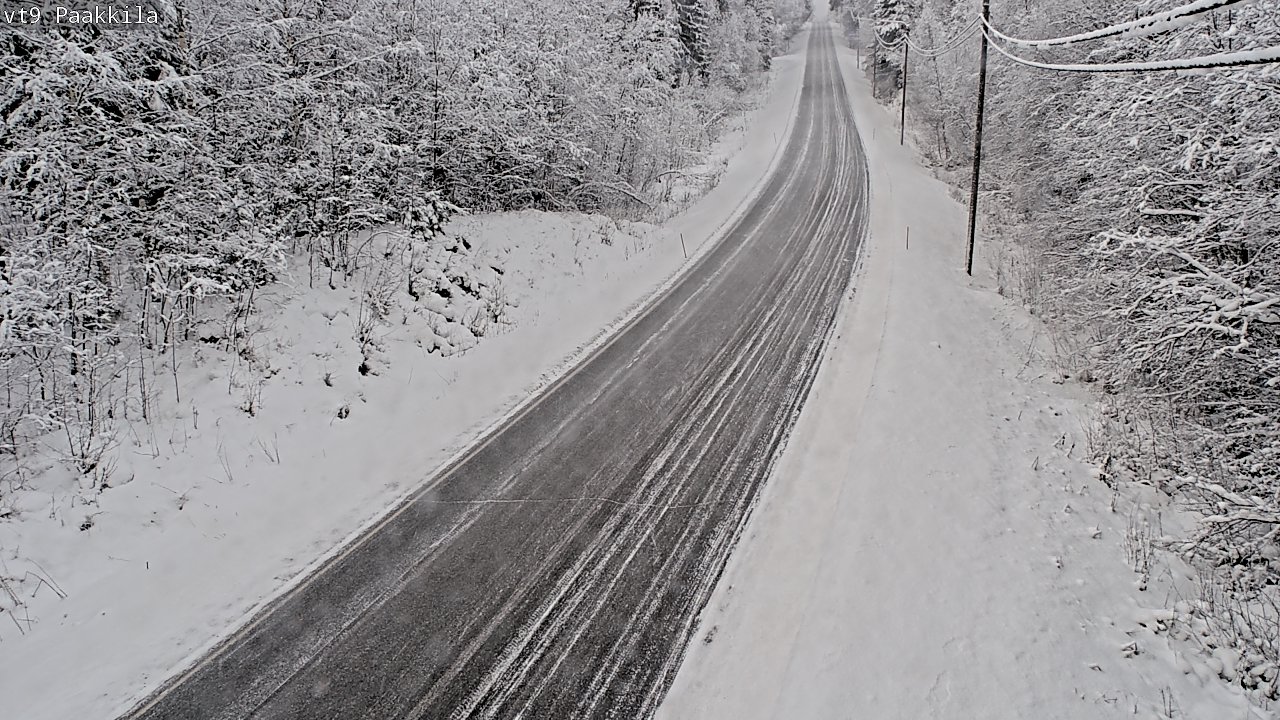 Weather Camera Image Road 9 Tuusniemi, Paakkila, Tuusniemi, Pohjois-Savo
