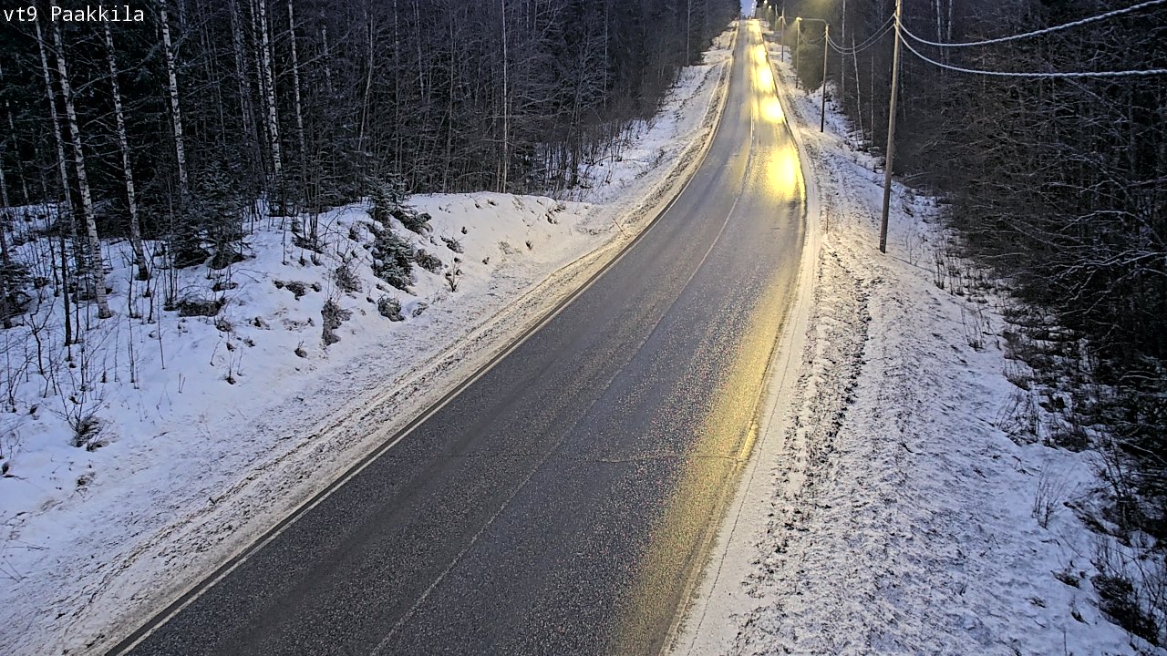 Kelikamerat Kuva Tie 9 Tuusniemi, Paakkila, Tuusniemi, Pohjois-Savo