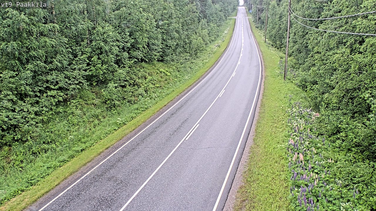 Weather Camera Image Väg 9 Tuusniemi, Paakkila, Tuusniemi, Pohjois-Savo