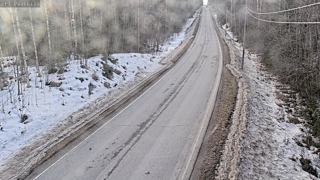 Kelikamerat Kuva Tie 9 Tuusniemi, Paakkila, Tuusniemi, Pohjois-Savo