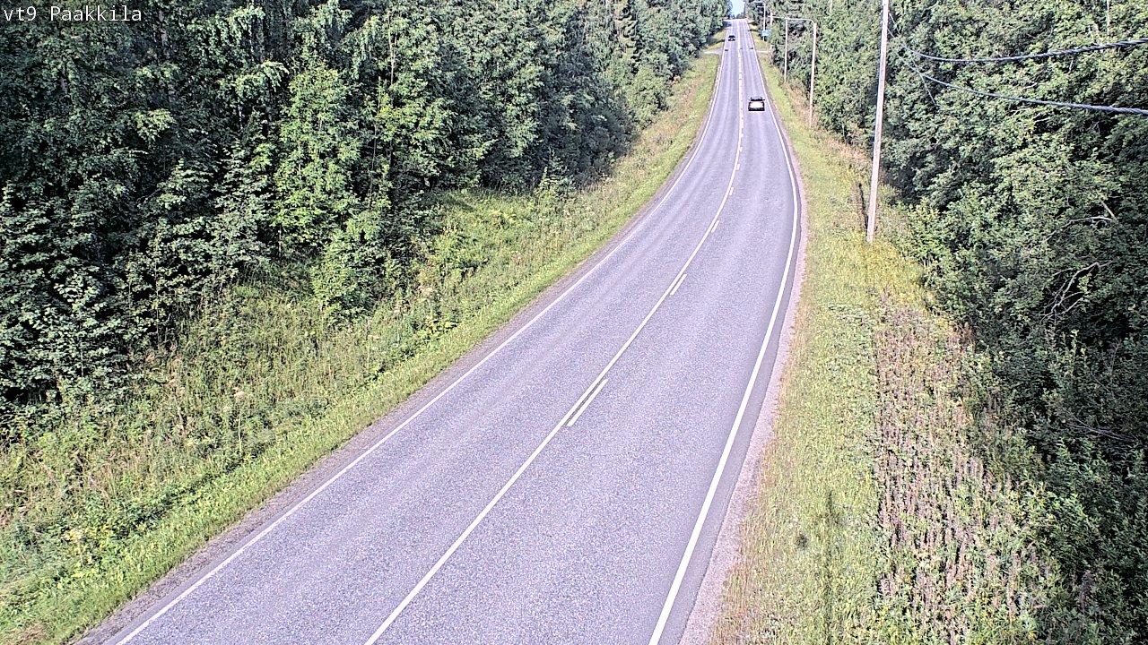Weather Camera Image Road 9 Tuusniemi, Paakkila, Tuusniemi, Pohjois-Savo
