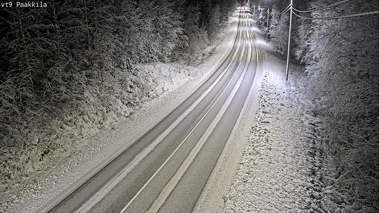 Kelikamerat Kuva Tie 9 Tuusniemi, Paakkila, Tuusniemi, Pohjois-Savo