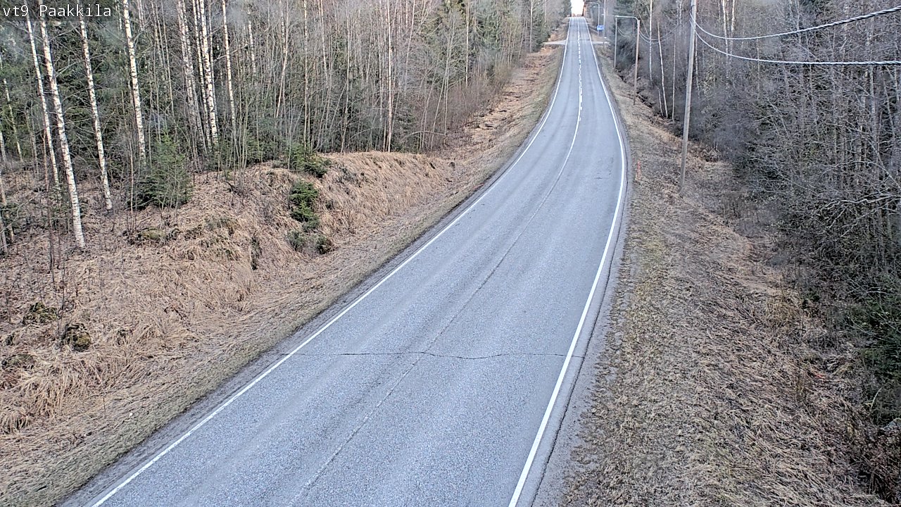 Kelikamerat Kuva Tie 9 Tuusniemi, Paakkila, Tuusniemi, Pohjois-Savo