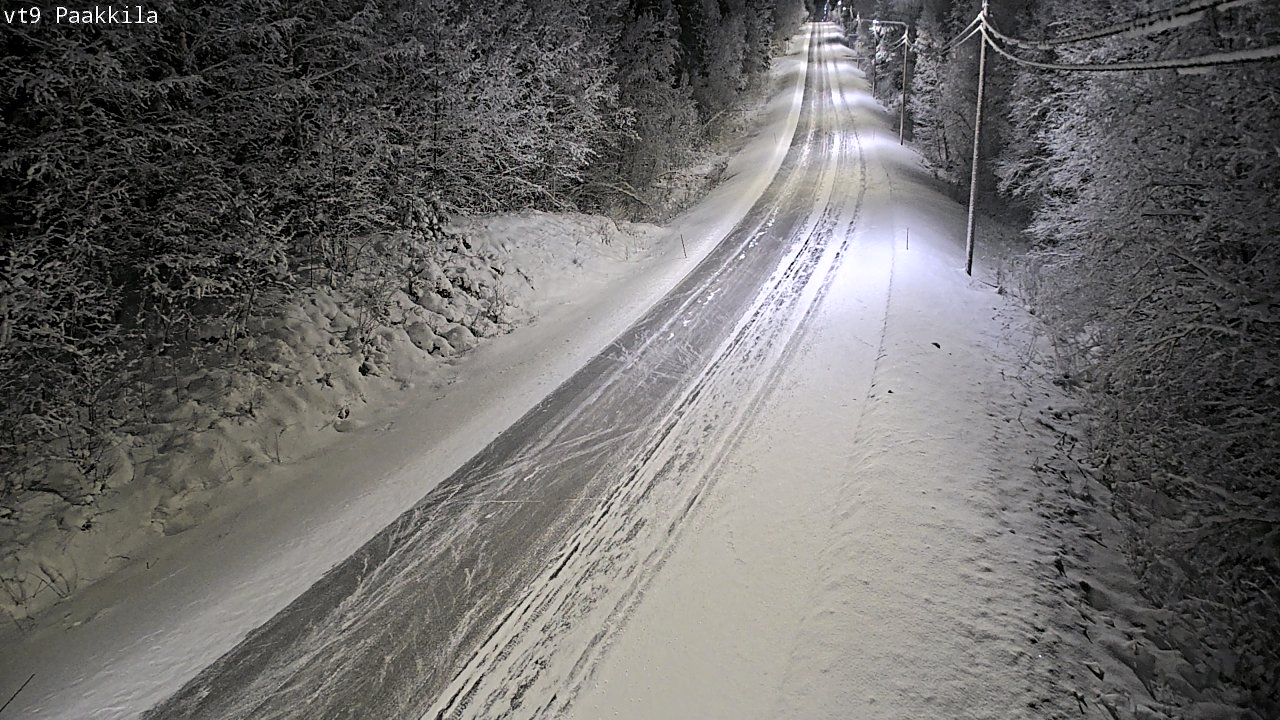 Kelikamerat Kuva Tie 9 Tuusniemi, Paakkila, Tuusniemi, Pohjois-Savo