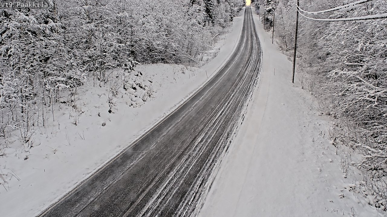 Weather Camera Image Road 9 Tuusniemi, Paakkila, Tuusniemi, Pohjois-Savo