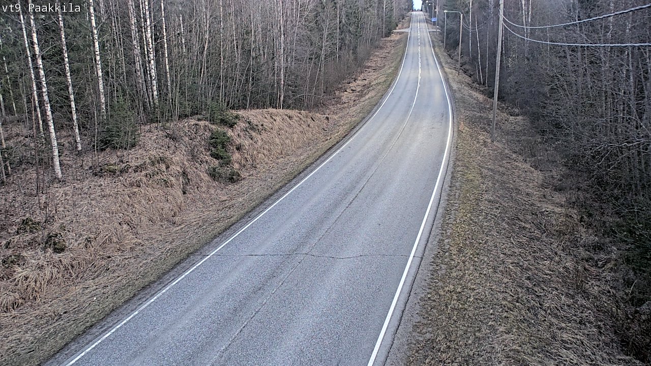 Kelikamerat Kuva Tie 9 Tuusniemi, Paakkila, Tuusniemi, Pohjois-Savo