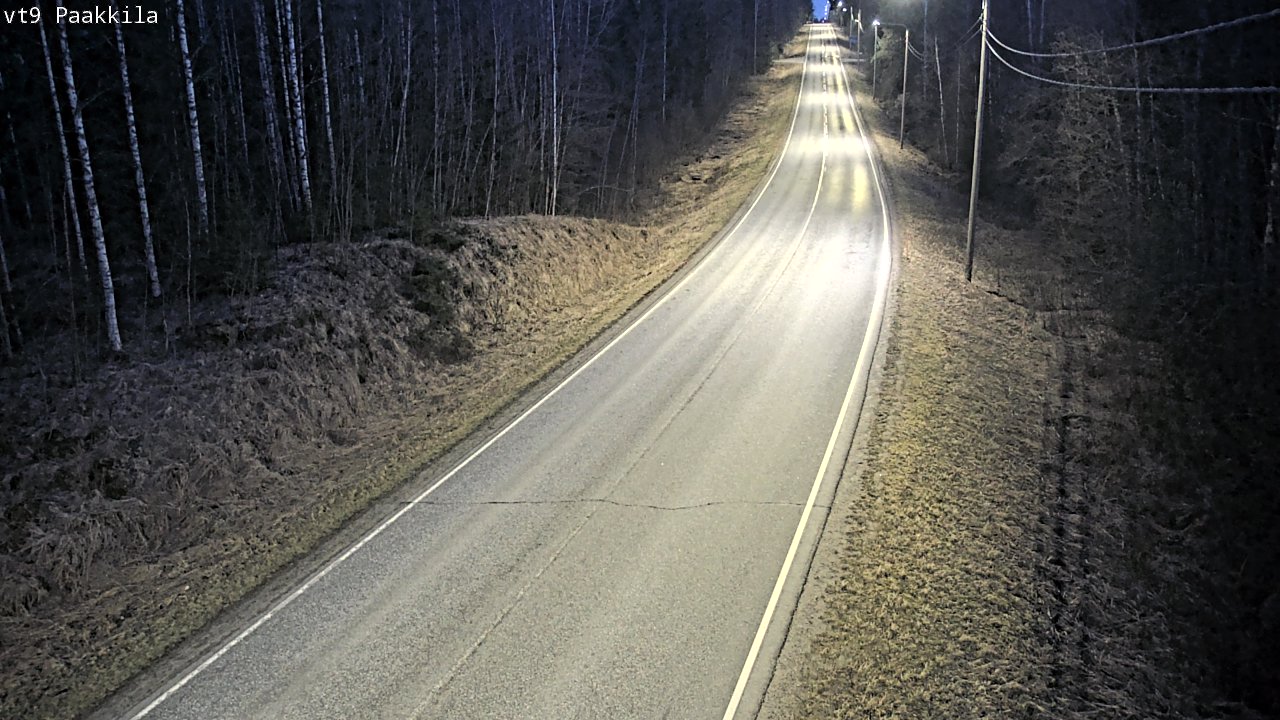 Kelikamerat Kuva Tie 9 Tuusniemi, Paakkila, Tuusniemi, Pohjois-Savo