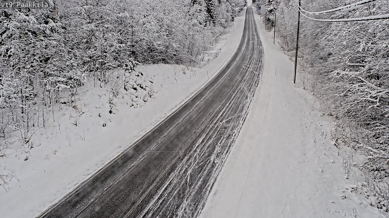 Weather Camera Image Road 9 Tuusniemi, Paakkila, Tuusniemi, Pohjois-Savo