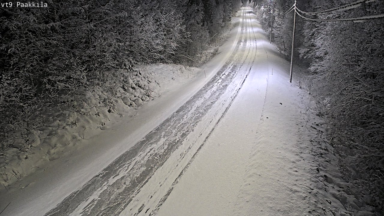 Kelikamerat Kuva Tie 9 Tuusniemi, Paakkila, Tuusniemi, Pohjois-Savo