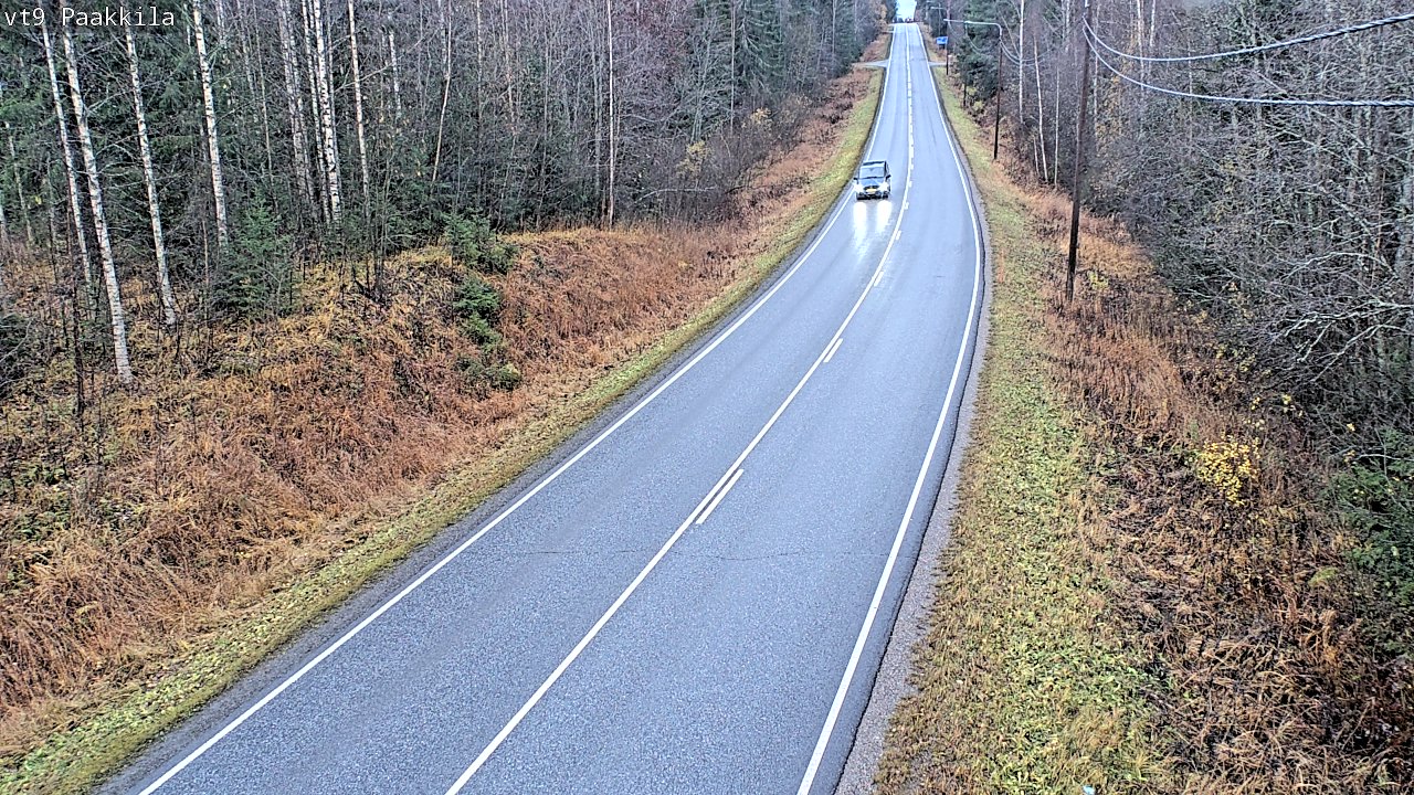 Kelikamerat Kuva Tie 9 Tuusniemi, Paakkila, Tuusniemi, Pohjois-Savo