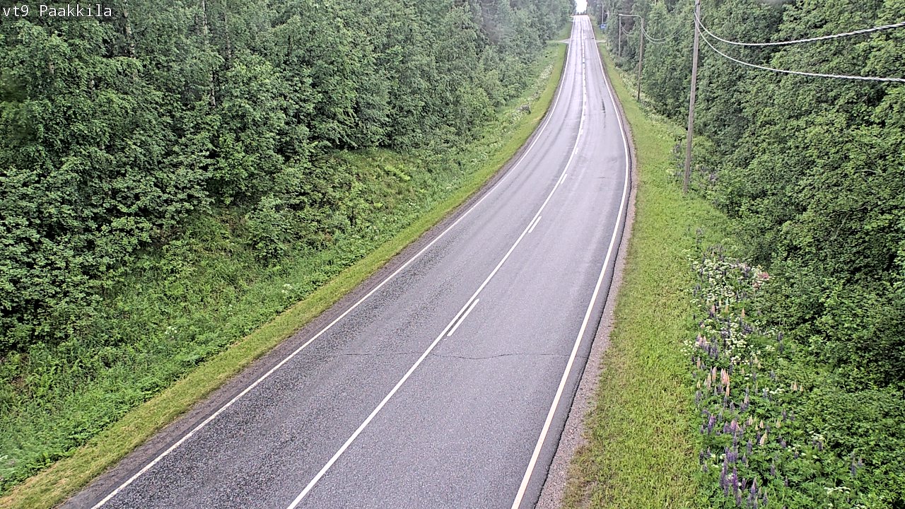 Weather Camera Image Road 9 Tuusniemi, Paakkila, Tuusniemi, Pohjois-Savo