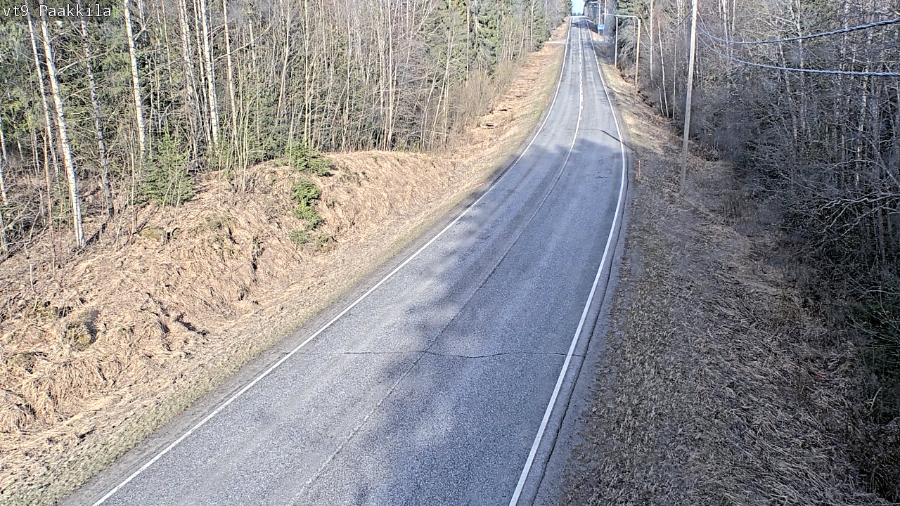 Weather Camera Image Road 9 Tuusniemi, Paakkila, Tuusniemi, Pohjois-Savo