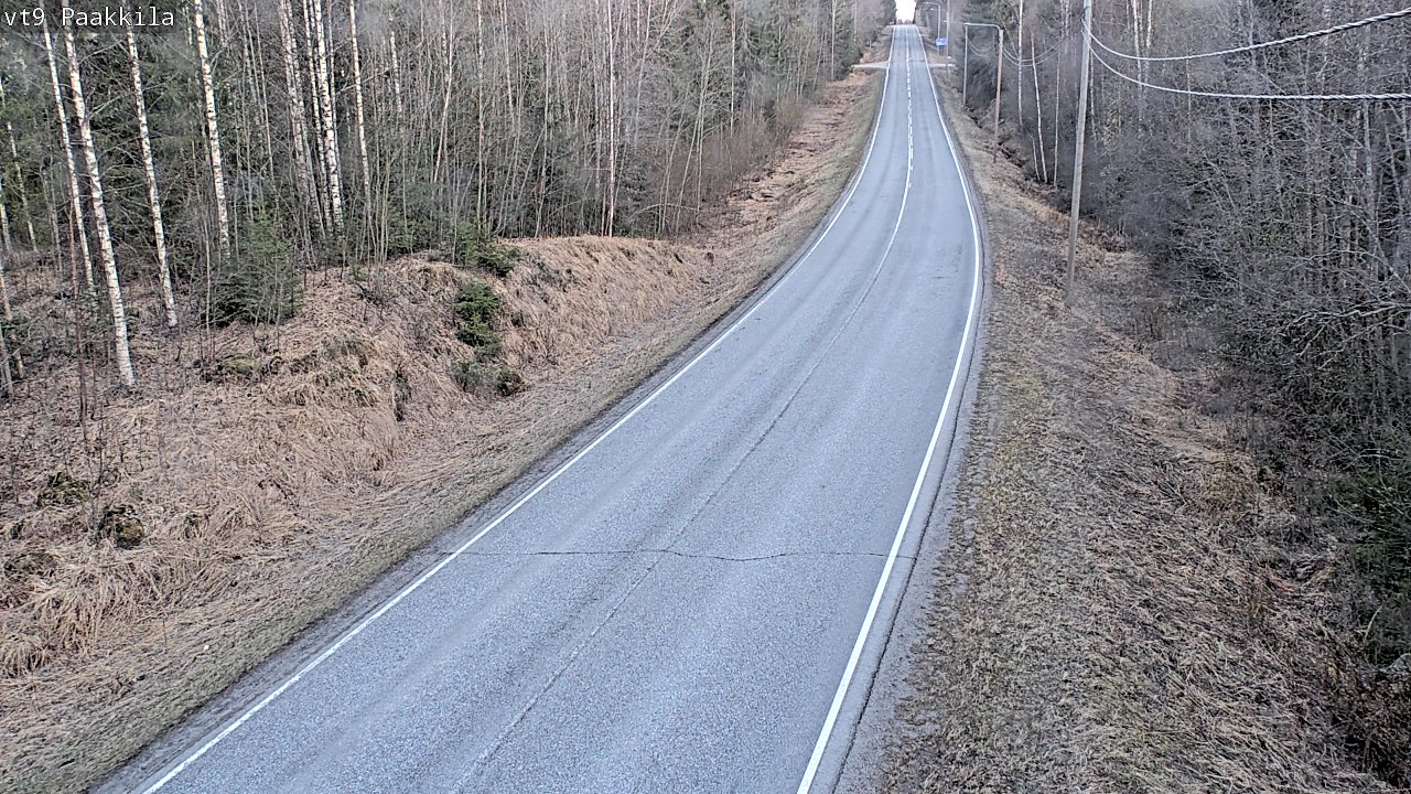 Kelikamerat Kuva Tie 9 Tuusniemi, Paakkila, Tuusniemi, Pohjois-Savo
