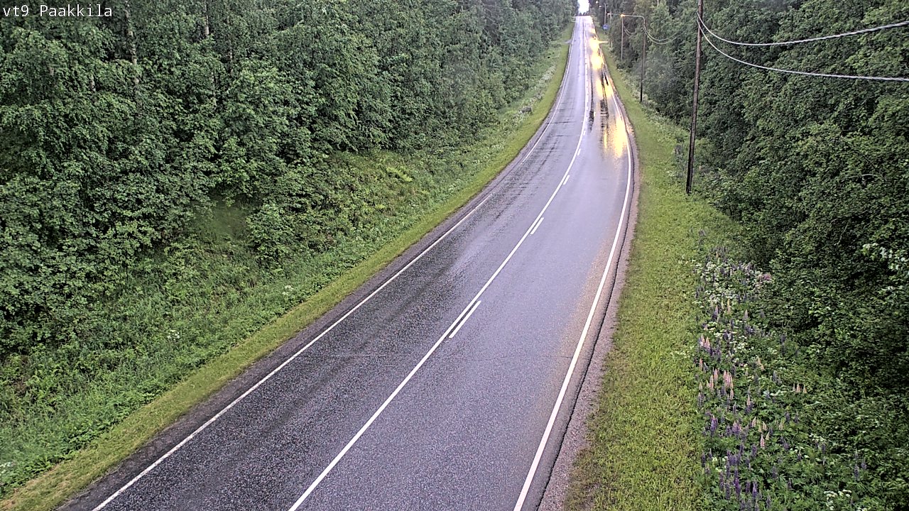 Weather Camera Image Road 9 Tuusniemi, Paakkila, Tuusniemi, Pohjois-Savo
