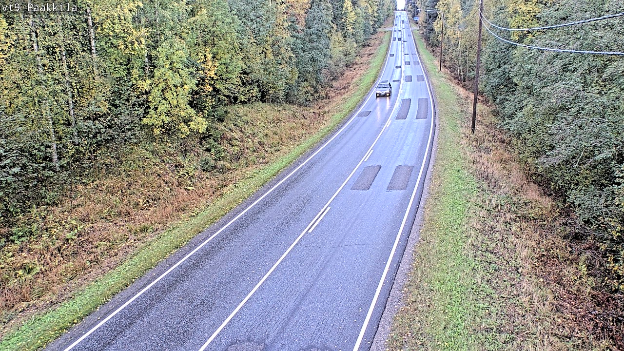 Weather Camera Image Väg 9 Tuusniemi, Paakkila, Tuusniemi, Pohjois-Savo