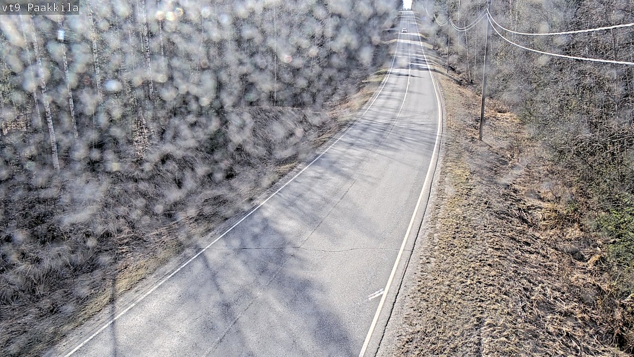 Weather Camera Image Väg 9 Tuusniemi, Paakkila, Tuusniemi, Pohjois-Savo