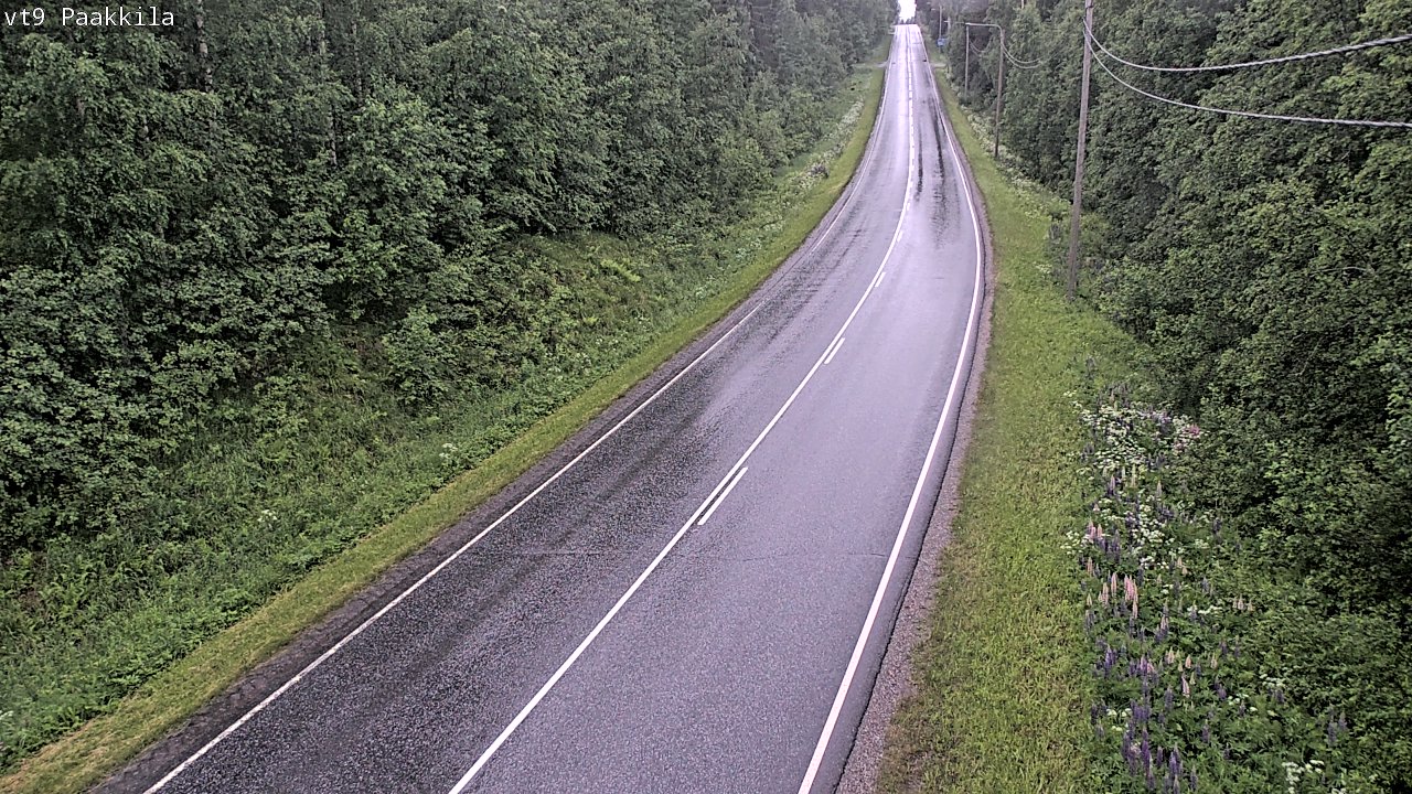 Weather Camera Image Road 9 Tuusniemi, Paakkila, Tuusniemi, Pohjois-Savo
