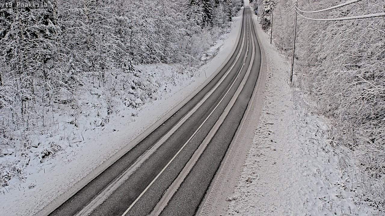 Kelikamerat Kuva Tie 9 Tuusniemi, Paakkila, Tuusniemi, Pohjois-Savo